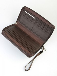 YL Клатч мужской с 2 молниями W21-8