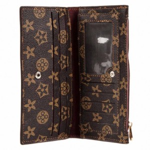 YS Кошелек женский на молнии с принтом