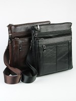 YO Сумка мужская "5801" б/н (нат.кожа) 