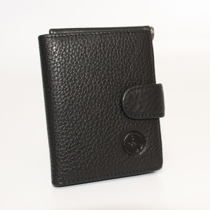 YD Зажим для купюр с визитками HT 1-168-27A (нат.кожа) 