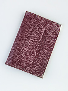 YG Обложка на паспорт загран с металл.уголками