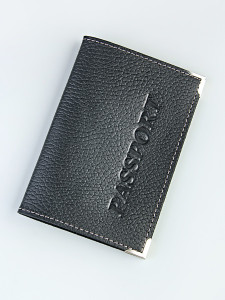 YG Обложка на паспорт загран с металл.уголками