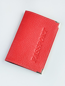 YG Обложка на паспорт загран с металл.уголками