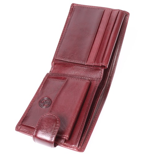 YK  Портмоне мужское HT 15-208-0618 (нат. кожа) 