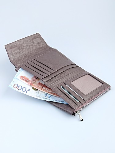 YS Кошелек женский "3831К-100" (нат.кожа) 