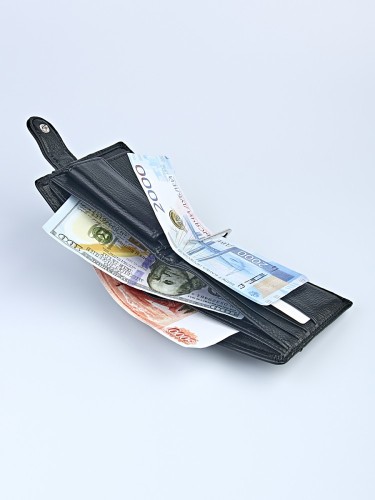 YK Портмоне мужское с зажимом для денег "S613-130K" (эко-кожа)