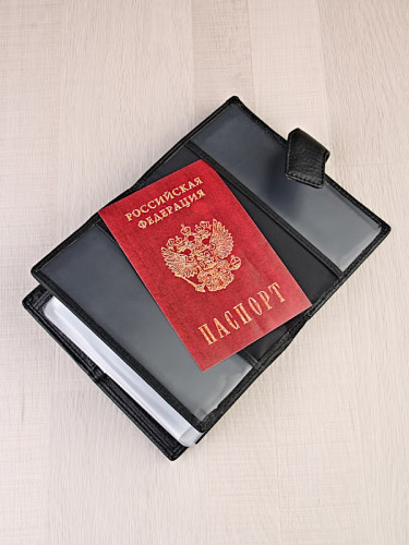 YK Портмоне мужское "080B"  Б/Н 